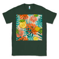Pineapple And Lemon Seamless Pattern Classic Tee | Teevron