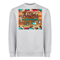 Heather Grey nurse in progress Heavyweight Sweatshirt - JahusDesignShop