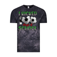 Cloud Black i kicked 100 days of school Vintage Tee - Artiststas