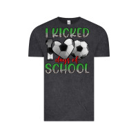 Vintage Black i kicked 100 days of school Vintage Tee - Artiststas