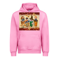 Fuchsia Pink wizards coffee cups Urban Hoodie - TumblerDesignByShophia
