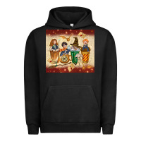 Pigment Black wizards coffee cups Urban Hoodie - TumblerDesignByShophia