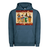 Pigment Midnight Navy wizards coffee cups Urban Hoodie - TumblerDesignByShophia