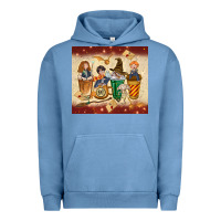 Pigment Pebble Blue wizards coffee cups Urban Hoodie - TumblerDesignByShophia