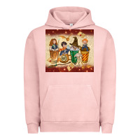 Pigment Salmon wizards coffee cups Urban Hoodie - TumblerDesignByShophia