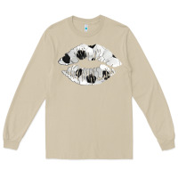 Mushroom soccer lips Long Sleeve Tee - AdoDesignShop