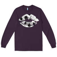 Plum soccer lips Long Sleeve Tee - AdoDesignShop