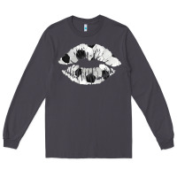 Smoke soccer lips Long Sleeve Tee - AdoDesignShop