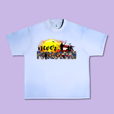 Never Forgotten Urban Heavy Tee Designed By Jahusdesignshop