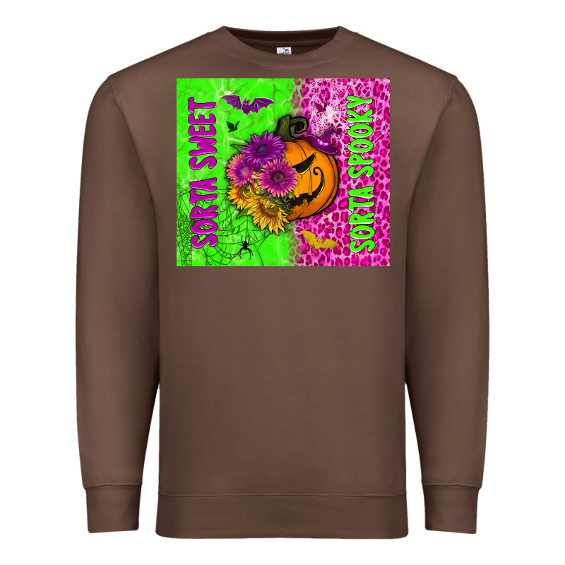 Sorta Sweet Sorta Spooky Tumbler Premium Sweatshirt by BundleAndBundleShop | Teevron