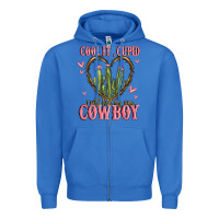 True Royal cool it cupid i will find my own cowboy Zipper Hoodie - MaliasSmallBusiness
