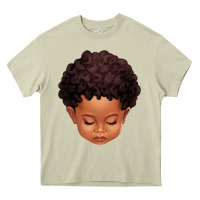 Mossy cute afro boy Heavy Core Tee - texasbilliewilder