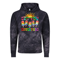 Cloud Black see you later educators Vintage Hoodie - HRA Design Shop