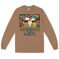 Toasted Coconut cowboys and beers Long Sleeve Tee - NancyCooperArtShop