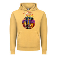 Vintage Mustard trick treat black Vintage Hoodie - JahusDesignShop