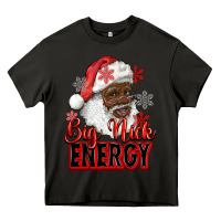 Asphalt big nick energy afro santa Heavy Core Tee - RanaPortraitStore