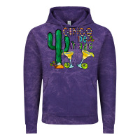 Cloud Purple cinco de mayo cactus Vintage Hoodie - CowhideDigitalArt