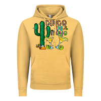 Vintage Mustard cinco de mayo cactus Vintage Hoodie - CowhideDigitalArt