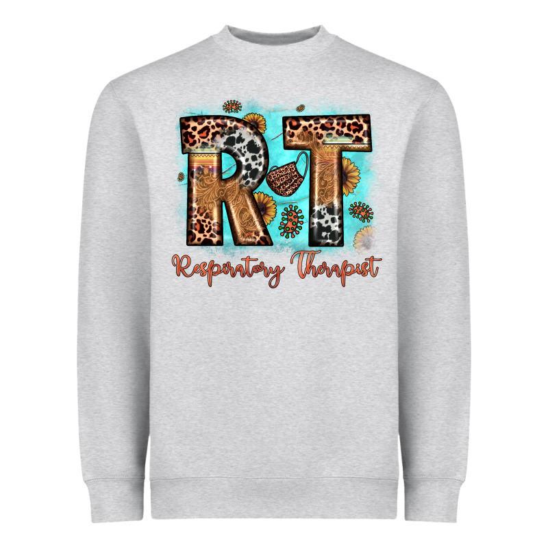Rt Respiratory Therapist Heavyweight Sweatshirt by JahusDesignShop | Teevron