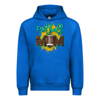 Cobalt Football Mom Mother's Day Urban Hoodie - HowdyJamesFarm