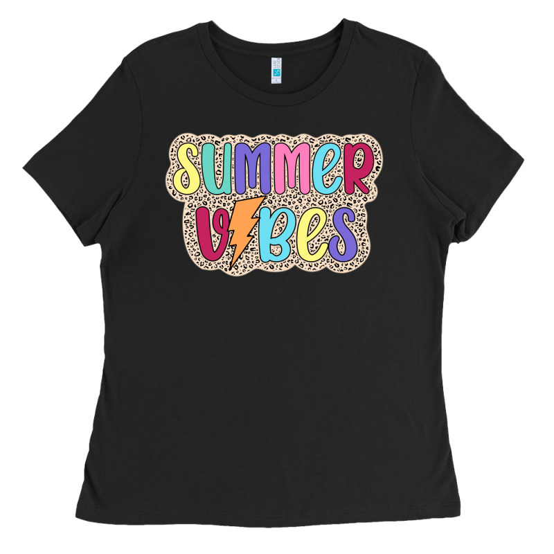 Summer Vibes Ladies Tee by JahusDesignShop | Teevron
