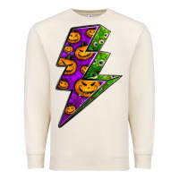 Sandshell halloween lightning bolt Premium Sweatshirt - BundleAndBundleShop