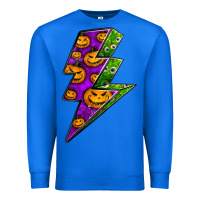 True Royal halloween lightning bolt Premium Sweatshirt - BundleAndBundleShop