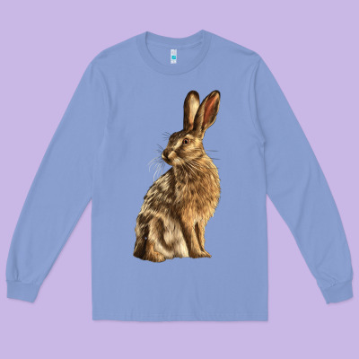 Hares Long Sleeve Tee Designed By Lillyallendesigns