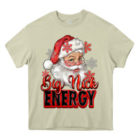 Mossy big nick energy santa claus Heavy Core Tee - RanaPortraitStore