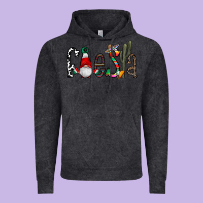 Fiesta Vintage Hoodie Designed By Cowhidedigitalart