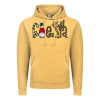 Vintage Mustard fiesta Vintage Hoodie - CowhideDigitalArt