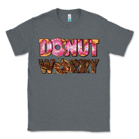 Charcoal Heather donut worry with donut Classic Tee - AdoDesignShop