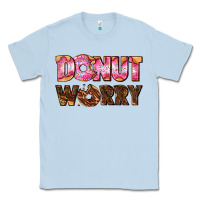 Dusty Blue donut worry with donut Classic Tee - AdoDesignShop