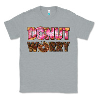 Heather Grey donut worry with donut Classic Tee - AdoDesignShop
