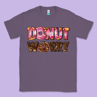 Donut Worry With Donut Classic Tee Designed By Adodesignshop
