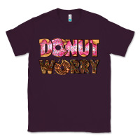 Plum donut worry with donut Classic Tee - AdoDesignShop