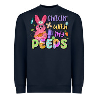 Navy chillin' with my peeps Heavyweight Sweatshirt - Artiststas