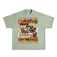 Oil Green christmas north pole delivery Urban Heavy Tee - Artiststas