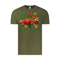 Vintage Olive its the most wonderful time of the year Vintage Tee - AdoDesignShop