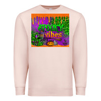 Pale Pink spooky vibes tumbler Premium Sweatshirt - BundleAndBundleShop