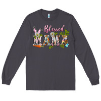 Smoke blessed mama easter Long Sleeve Tee - BarkalooDesign
