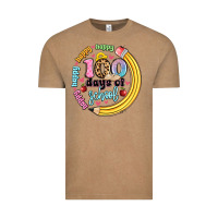 Vintage Coffee happy 100 days of school Vintage Tee - Artiststas