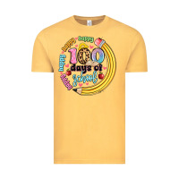 Vintage Mustard happy 100 days of school Vintage Tee - Artiststas