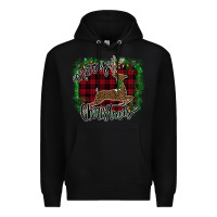 Black Merry Christmas Deer Premium Hoodie - Bettercallsaul