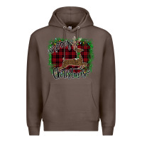 Coffee Merry Christmas Deer Premium Hoodie - Bettercallsaul