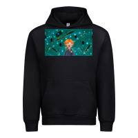 Black wizard boy and mouse Urban Hoodie - TumblerDesignByShophia