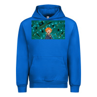 Cobalt wizard boy and mouse Urban Hoodie - TumblerDesignByShophia