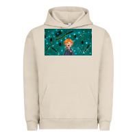 Pigment French Oak wizard boy and mouse Urban Hoodie - TumblerDesignByShophia