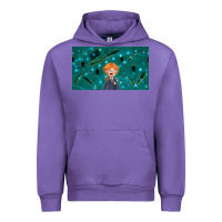 Tulip wizard boy and mouse Urban Hoodie - TumblerDesignByShophia