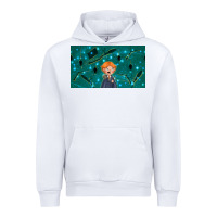White wizard boy and mouse Urban Hoodie - TumblerDesignByShophia